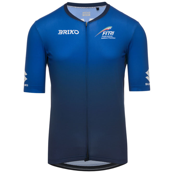 BRIKO FITRI M JERSEY - Active Jerseys - Shirt - Man - Blue Indigo-Blue Iris 1
