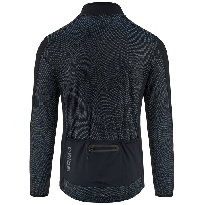 Maillot de cyclisme noir pour homme, adapté à toutes les conditions météorologiques 3
