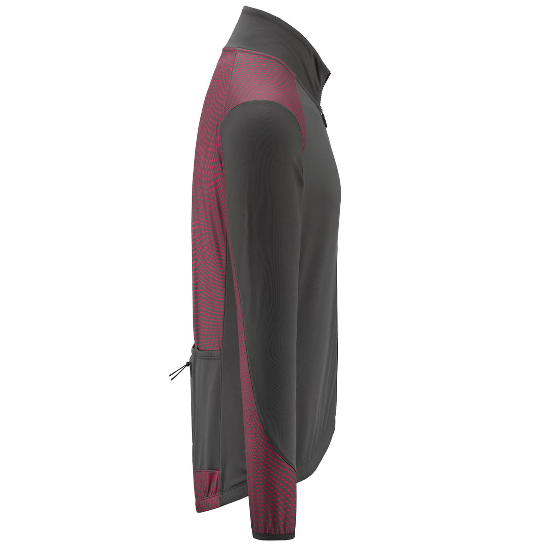 Grey Men's Cycling Jersey for All Weather Conditions main
