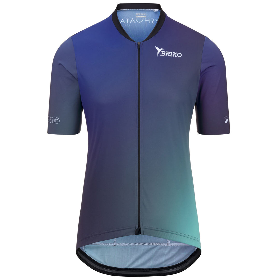 Violet Men's Cycling Jersey with Breathability and Comfort Features 01