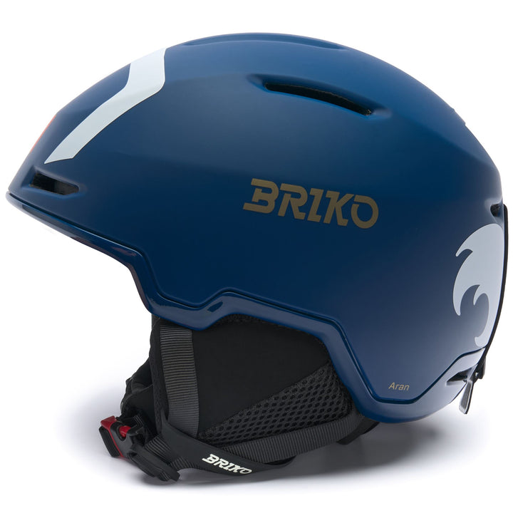 Unisex Blue and White Ski Helmet for All-Mountain Use 2