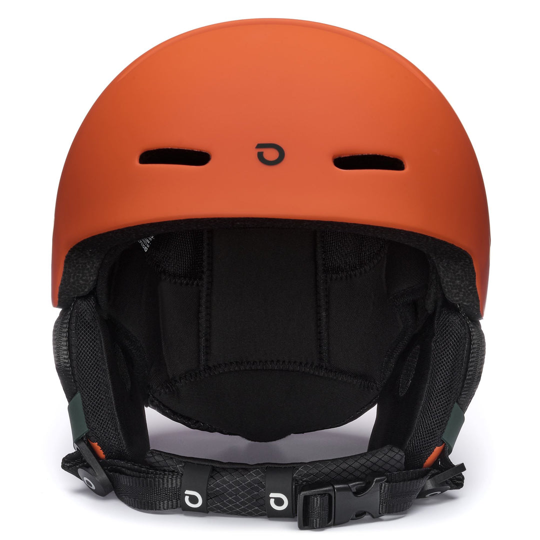 Unisex Orange Ski Helmet with Lightweight Shock Absorption main