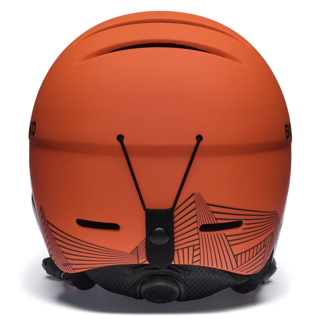 Unisex Orange Ski Helmet with Lightweight Shock Absorption main