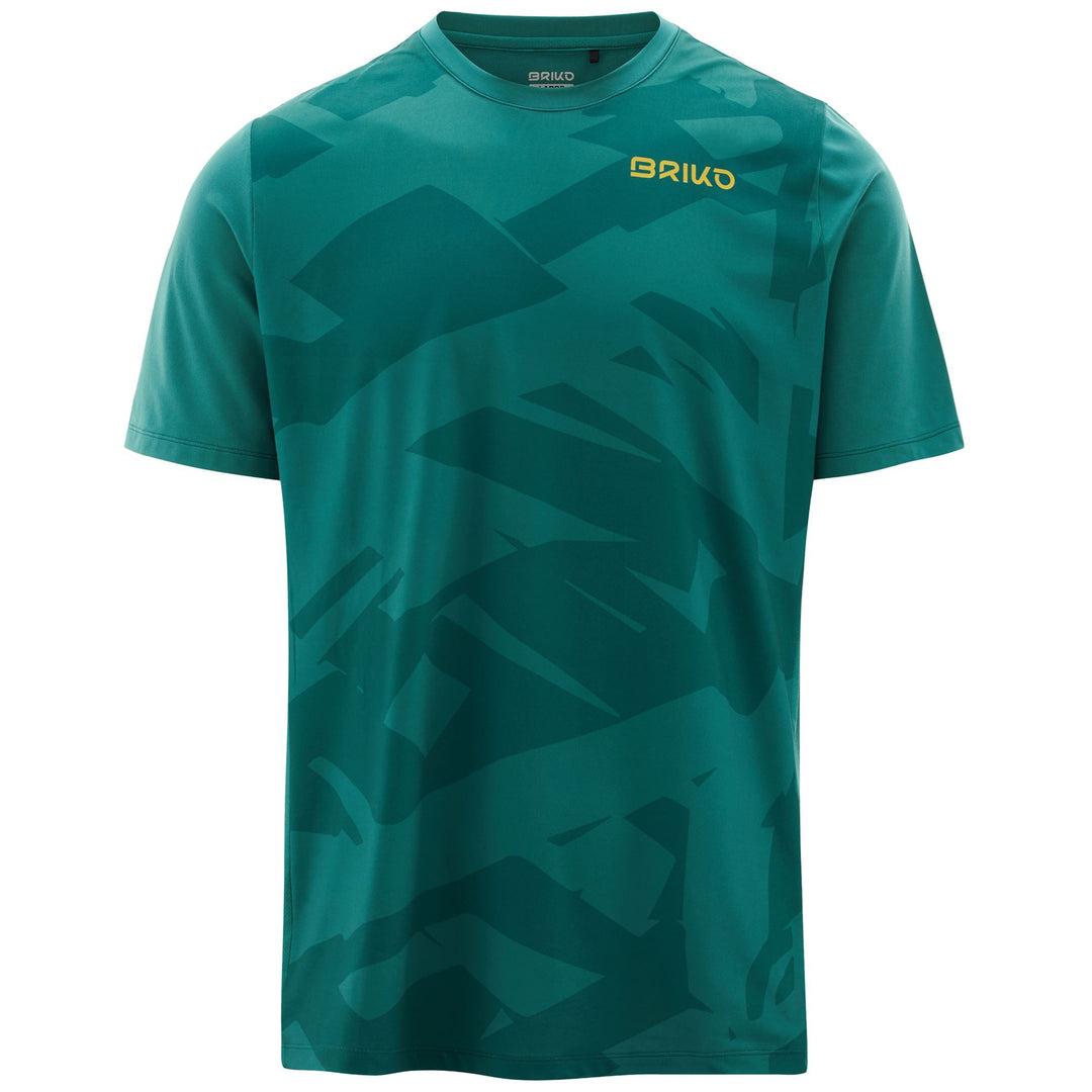 Maglia da ciclismo da uomo verde per mountain bike 01