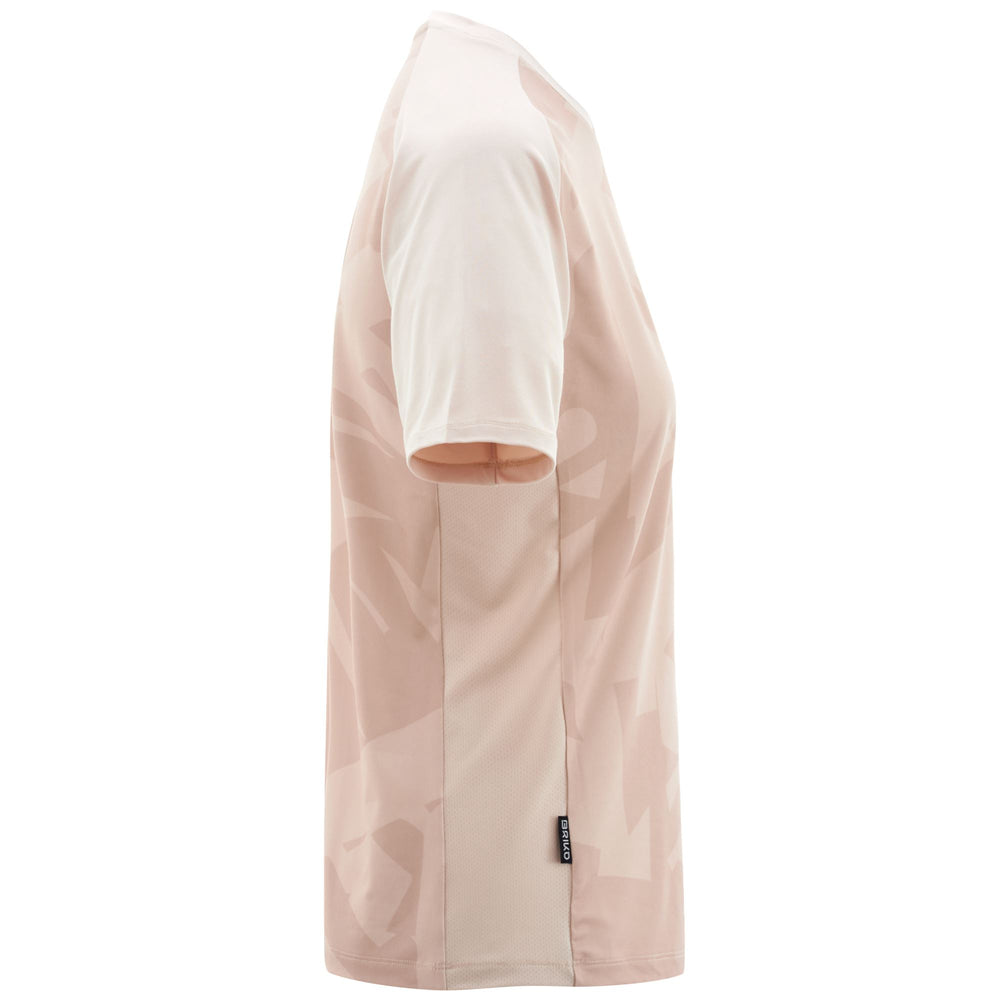 Maglia da ciclismo da donna beige per mountain bike 02