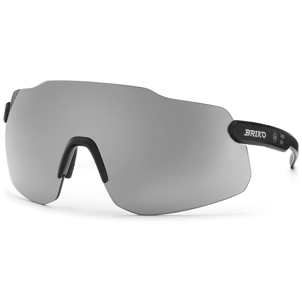 Unisex Black Lightweight Sport Sunglasses with 3 Interchangeable Lenses 02