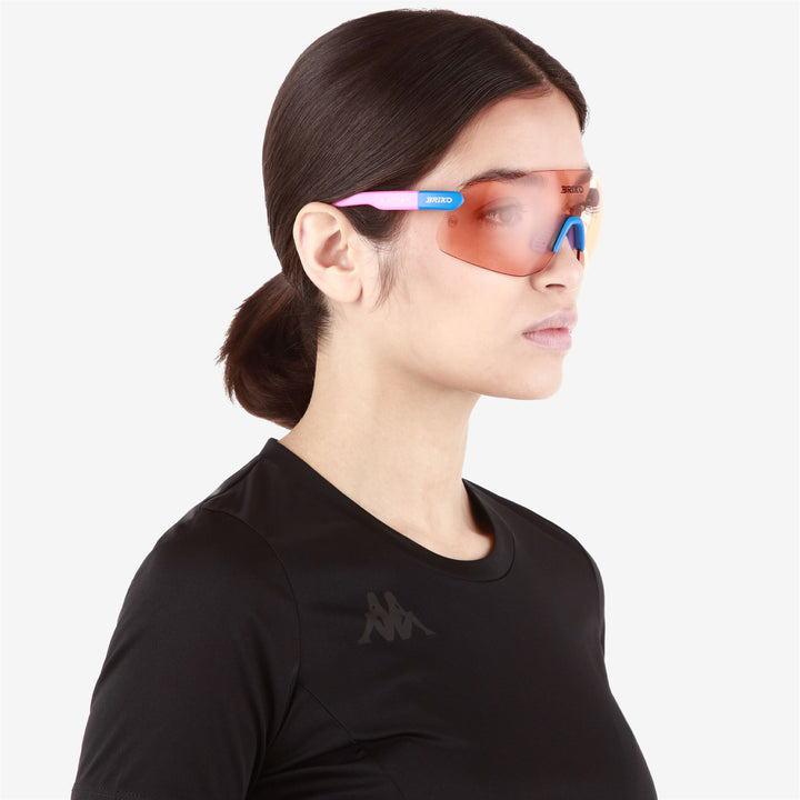Unisex Violet Sunglasses with Quick-Release Lenses for Maximum Vision 6