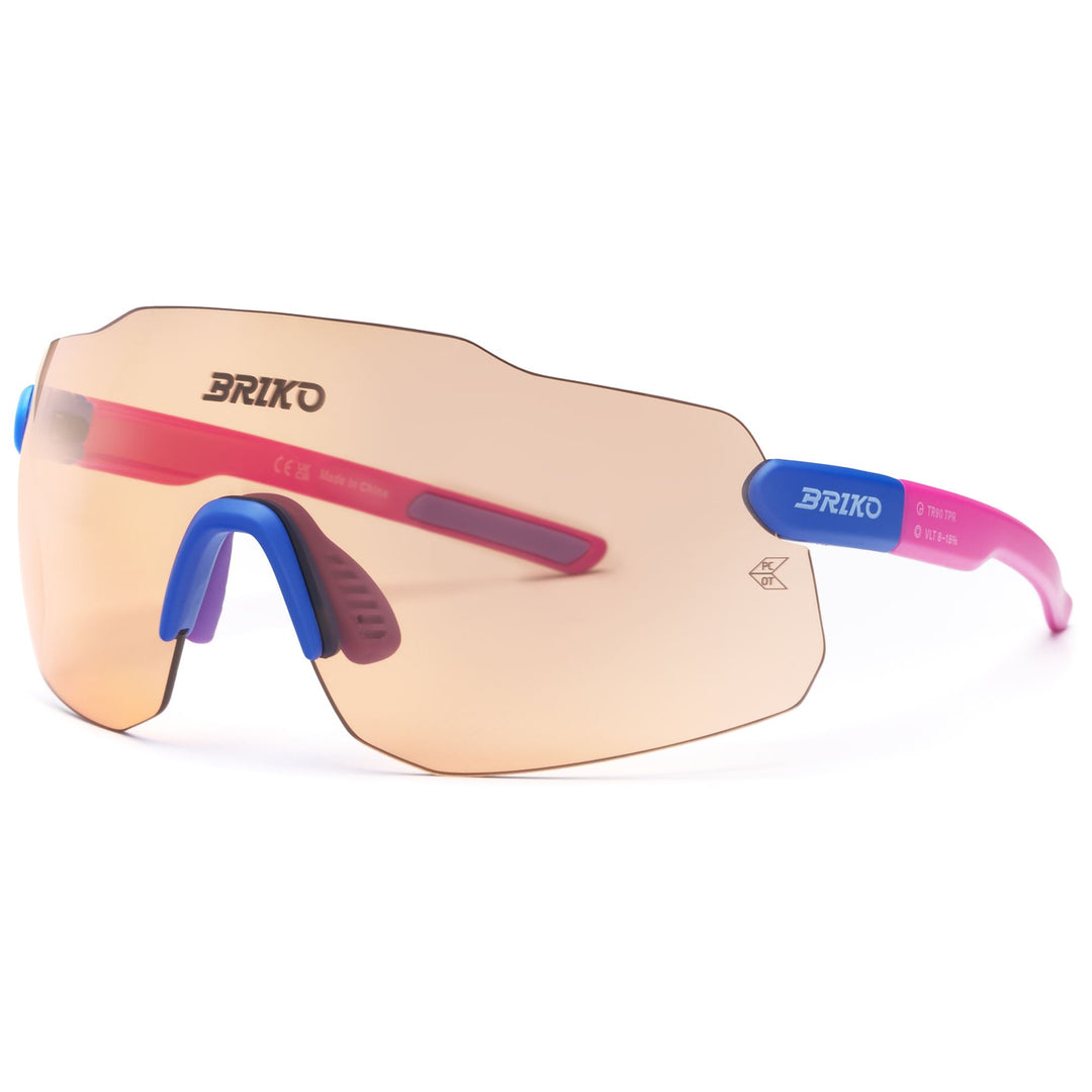 Lunettes de soleil violettes unisexes avec verres à dégagement rapide pour une vision optimale main