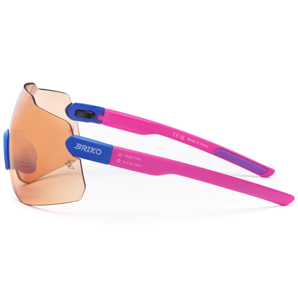 Unisex Violet Sunglasses with Quick-Release Lenses for Maximum Vision 02