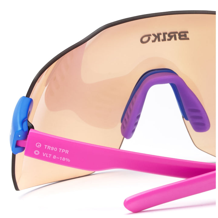 Lunettes de soleil violettes unisexes avec verres à dégagement rapide pour une vision optimale 4