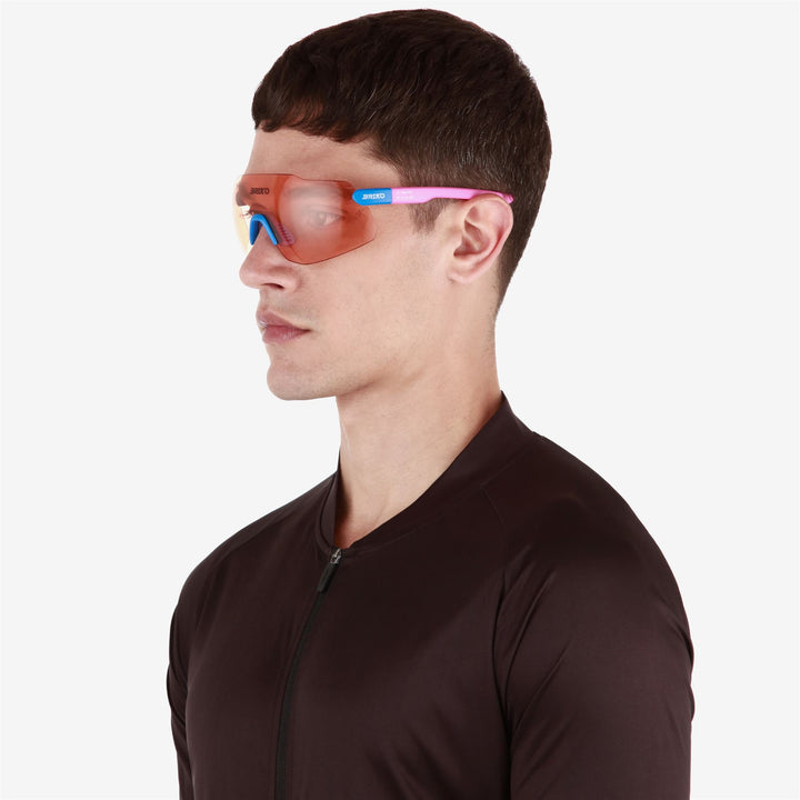 Unisex Violet Sunglasses with Quick-Release Lenses for Maximum Vision 7