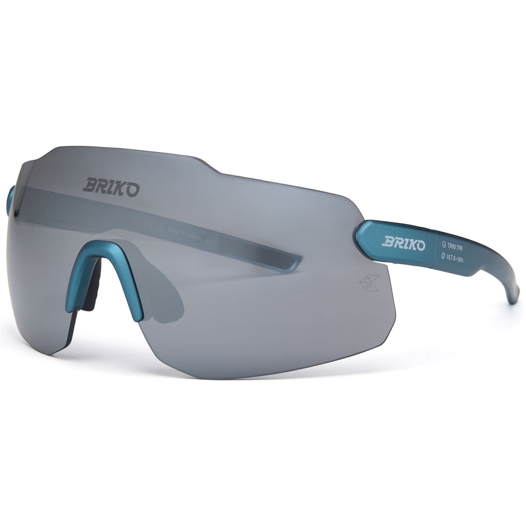 Unisex Green Rimless Sunglasses with 3 Lenses for Maximum Vision main