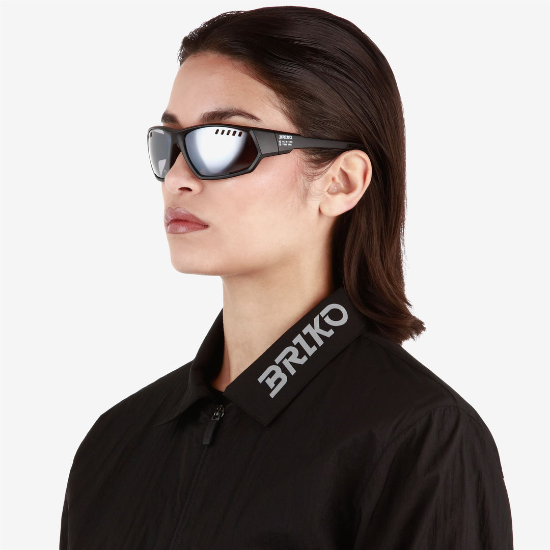 Occhiali da sole unisex blu con protezione UV e impugnatura antiscivolo main