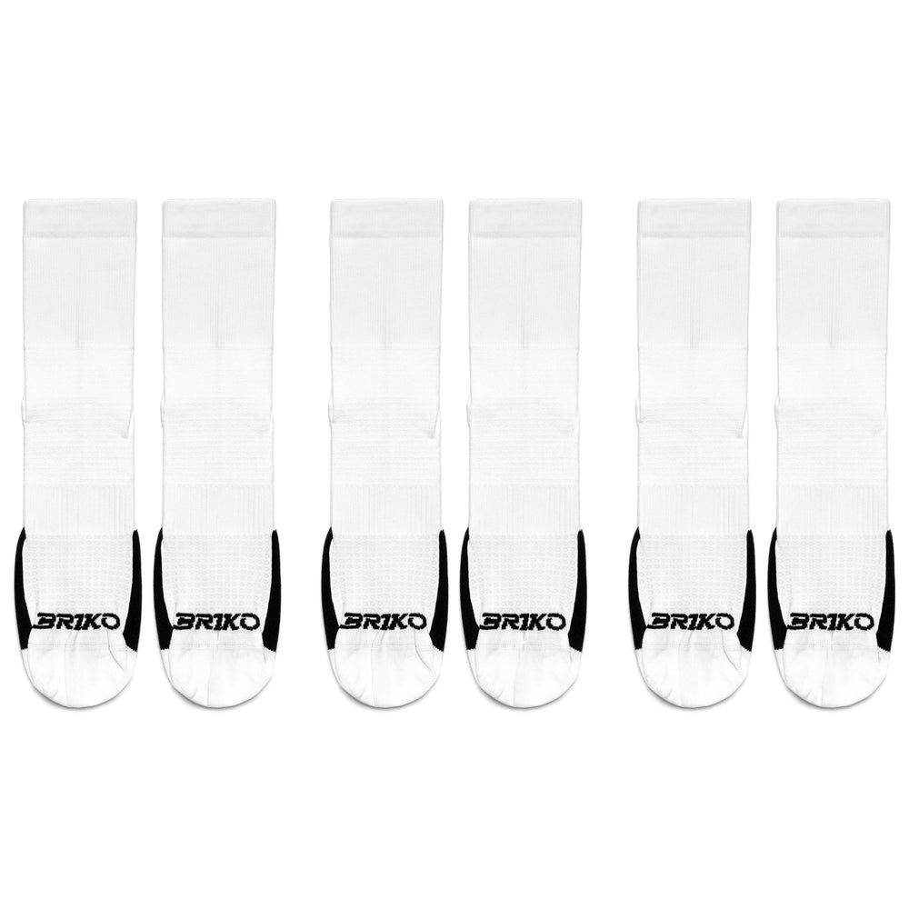 Unisex White Cycling Ankle Socks with Compression and Breathability 02