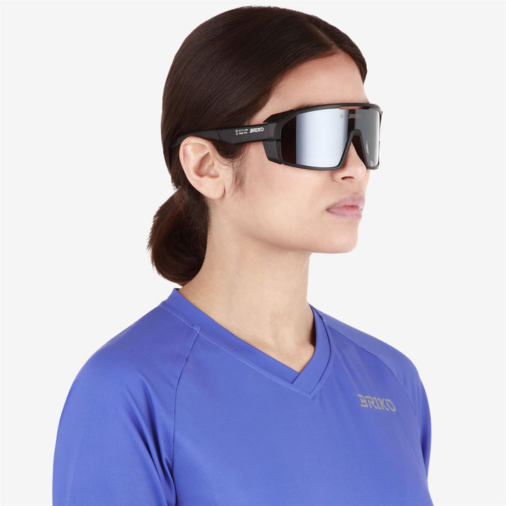 Unisex Black Modular Sunglasses for Mountain Biking 6