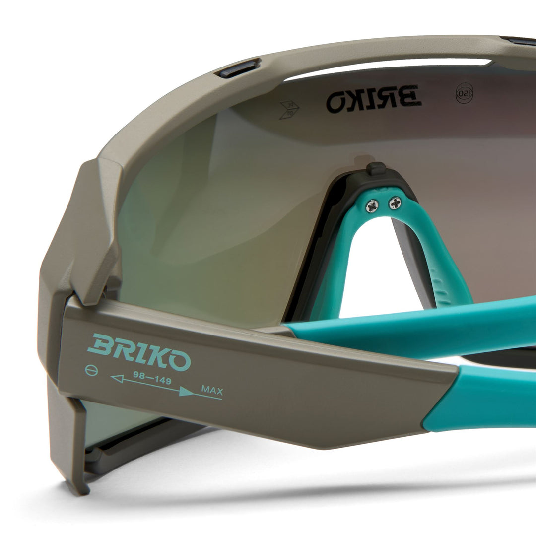 Unisex Brown Modular Sunglasses for Mountain Biking main