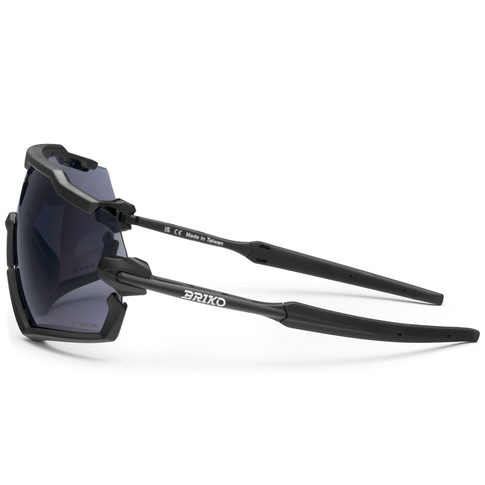 Unisex Black Sport Sunglasses with Prescription Lens Adapter 02