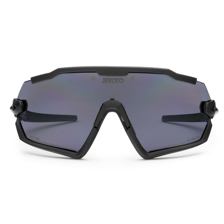 Unisex Black Sport Sunglasses with Prescription Lens Adapter 1