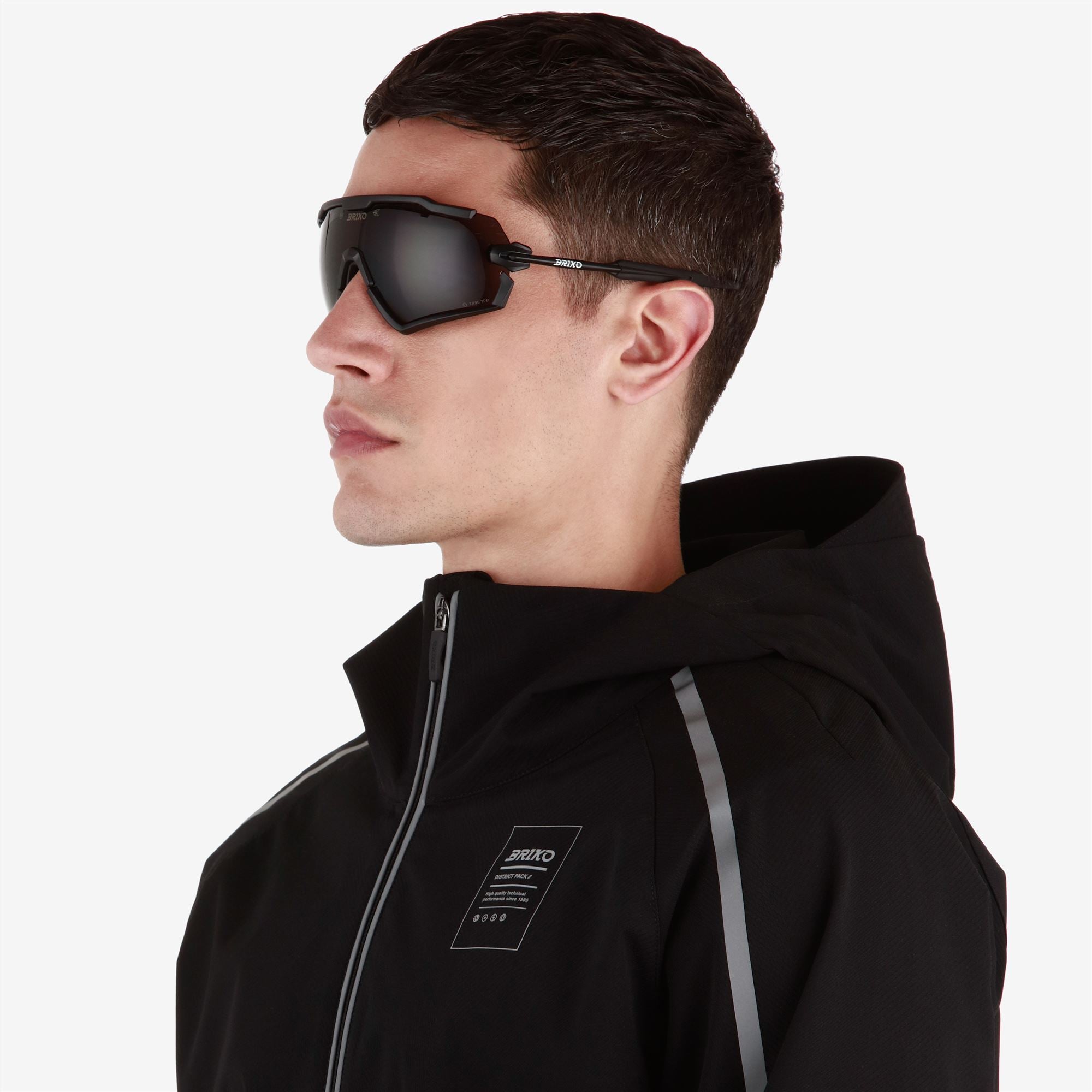 Glasses Unisex SPACE Sunglasses Black - SB3