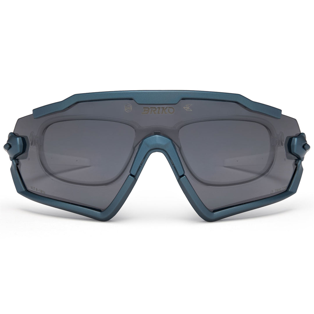 Unisex Green Sport Sunglasses with Prescription Lens Adapter main