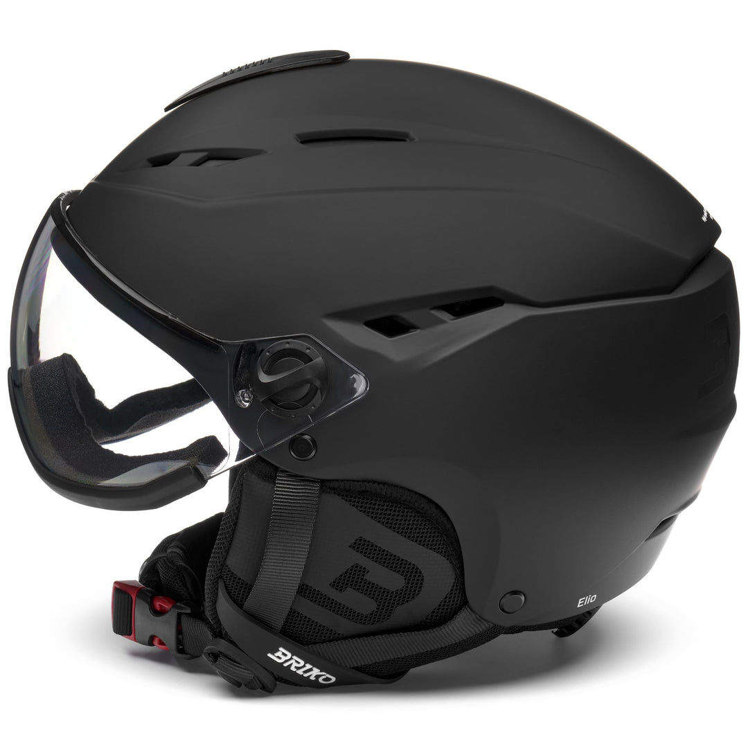 Unisex Black Ski Helmet with Photochromic Visor and Ventilation main