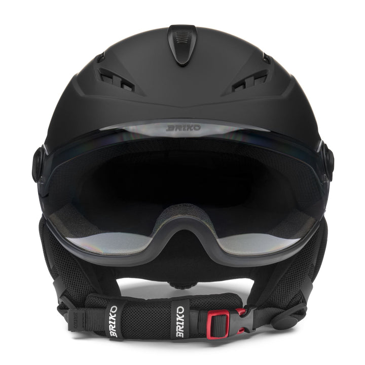 Casque de ski unisexe noir avec visière photochromique et ventilation 3