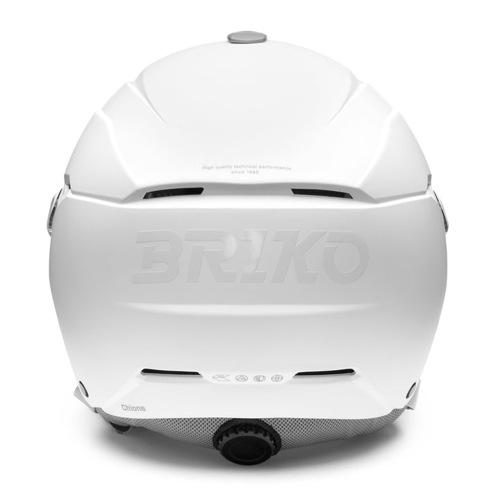 Casco da sci grigio da donna con visiera fotocromatica per una sicurezza ottimale 4