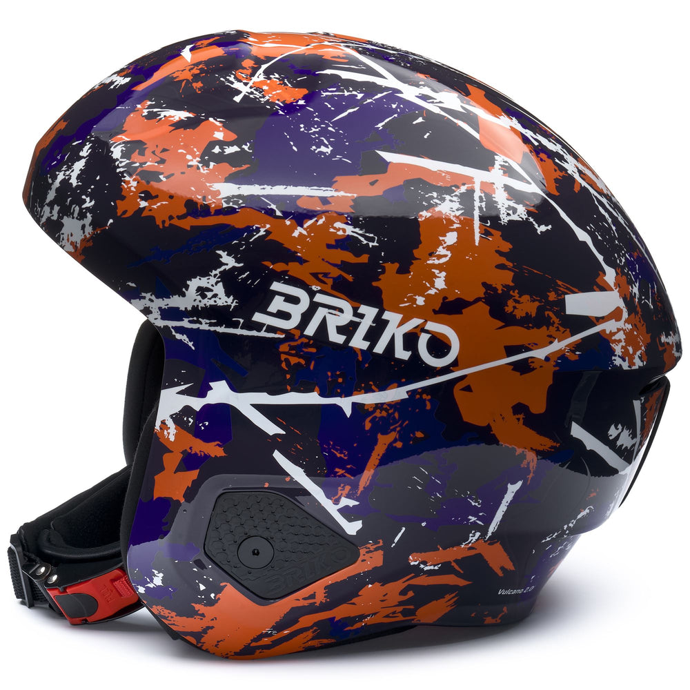Unisex Orange Ski Helmet for Racing with Maximum Protection 02