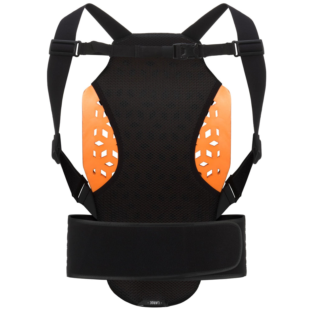 Paraschiena unisex da sci nero per la massima sicurezza e comfort 01