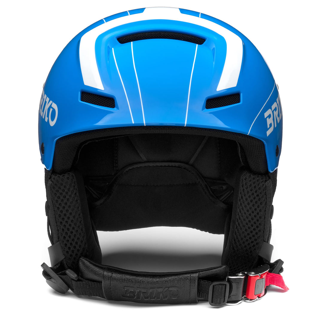 Casco da sci unisex blu e bianco con sistema di ventilazione main
