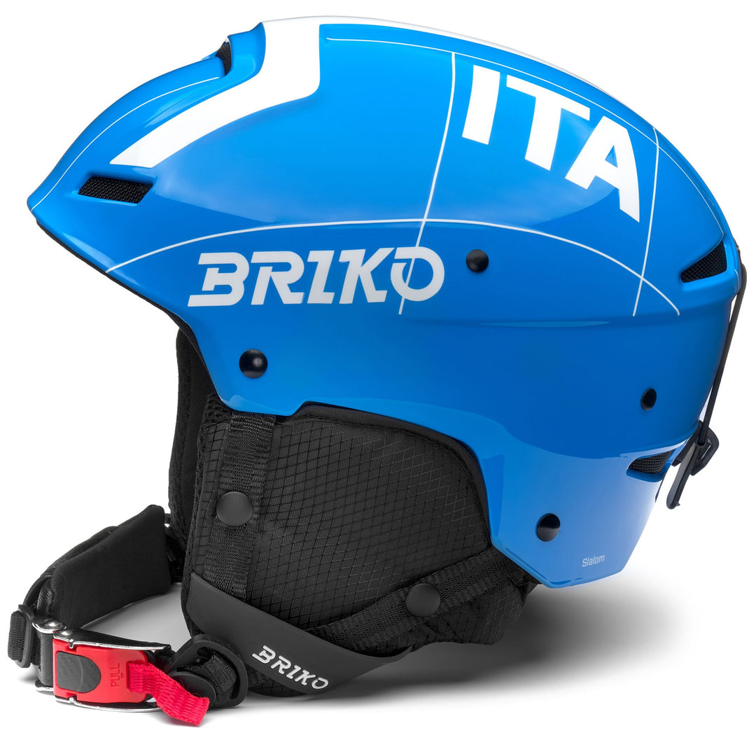 Casco da sci unisex blu e bianco con sistema di ventilazione main