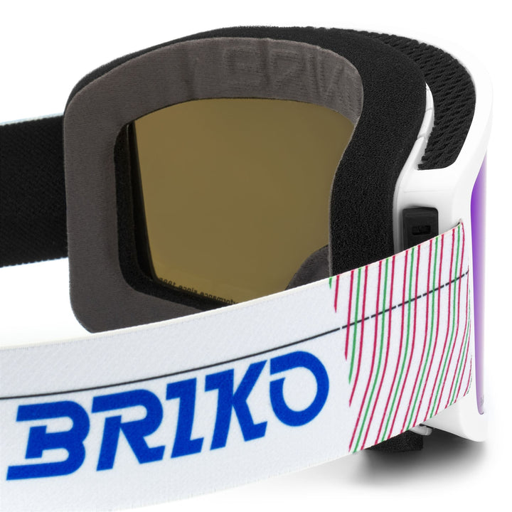 Unisex Blue and White Ski Goggles with Anti-Fog and UV Protection 4