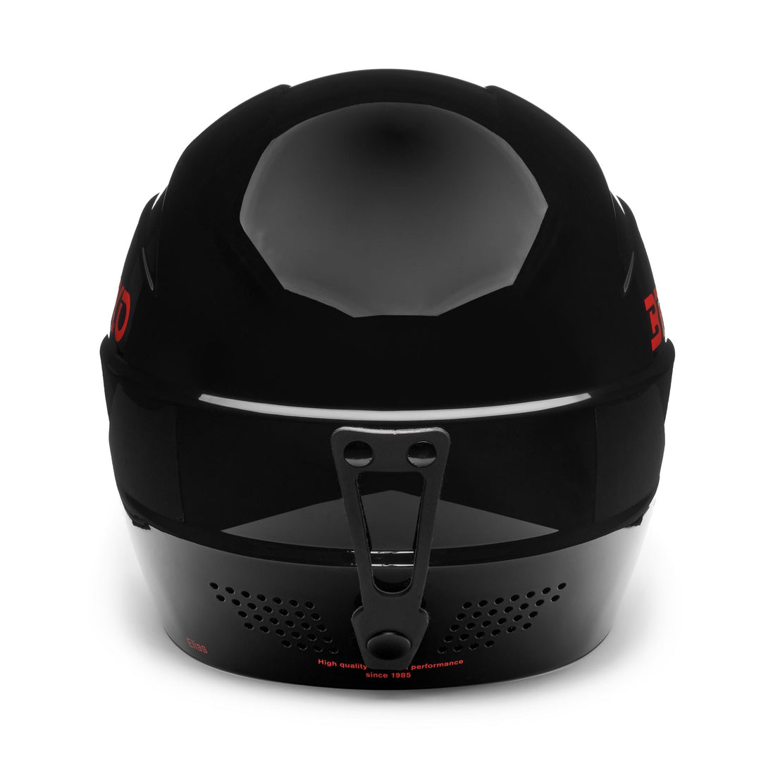 Unisex Black Ski Helmet for Kids with Removable Padding main