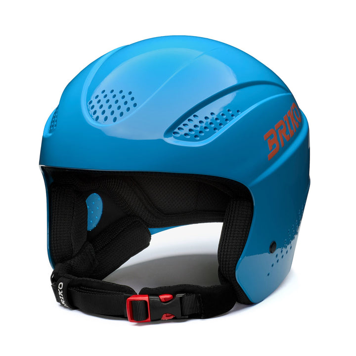 Unisex Blue and Orange Ski Helmet for Children 1
