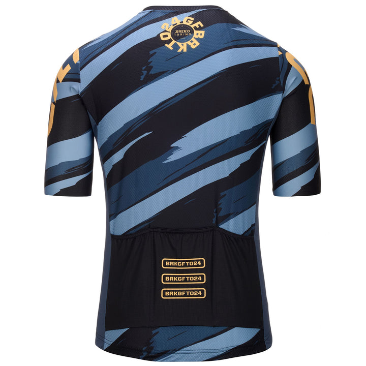 Unisex Black Cycling Jersey for Gran Fondo Events 3