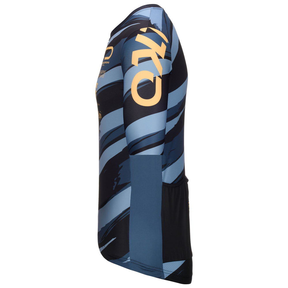 Unisex Black Cycling Jersey for Gran Fondo Events 02