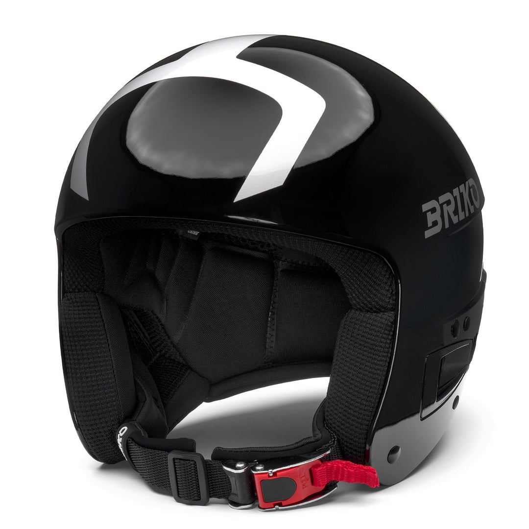 Unisex Black Ski Helmet with Shock Absorption System 01