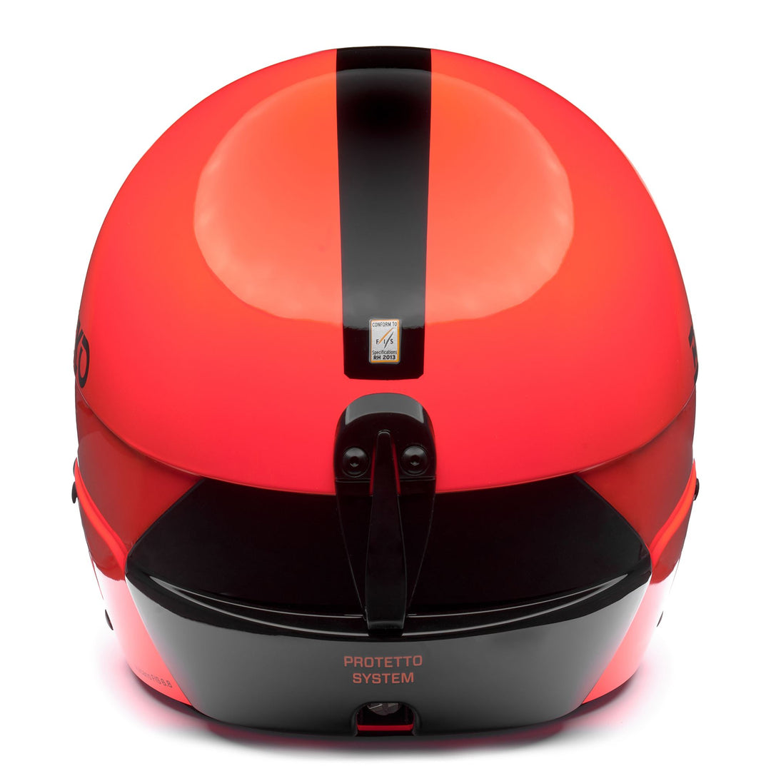 Unisex Orange and Black Ski Helmet with Enhanced Safety Features main