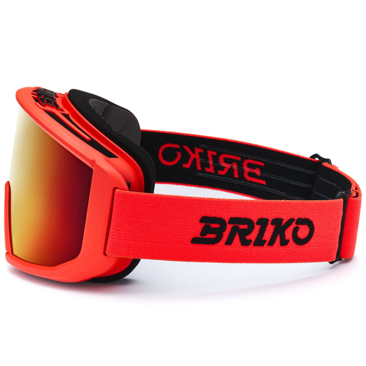 Unisex Orange Ski Goggles with Anti-Fog and UV Protection 2