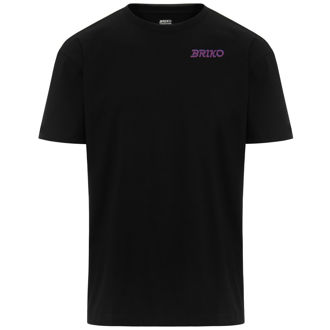 Maglietta unisex in cotone nero per il ciclismo urbano 01