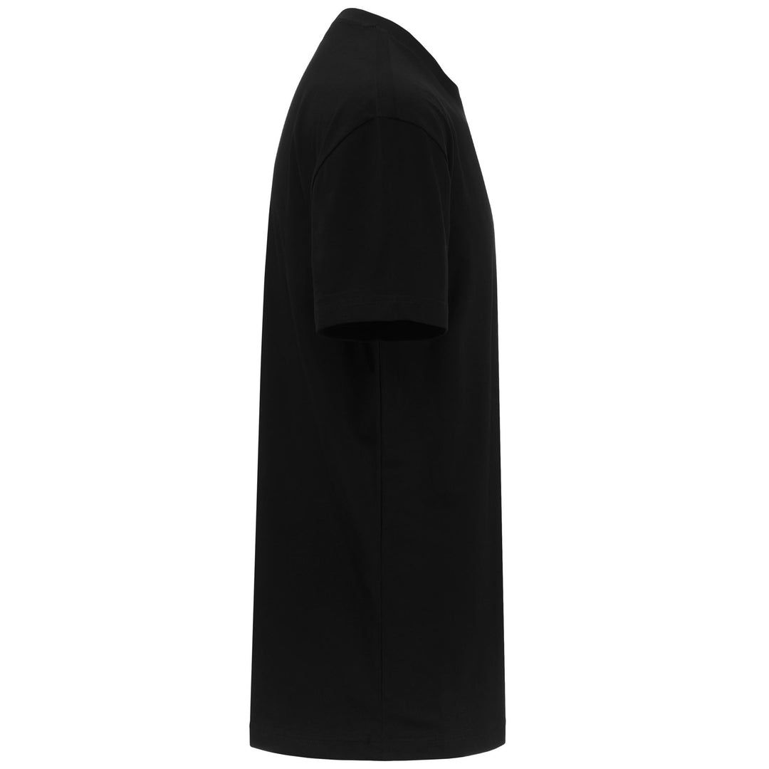 T-shirt unisexe noir en coton pour le cyclisme urbain main