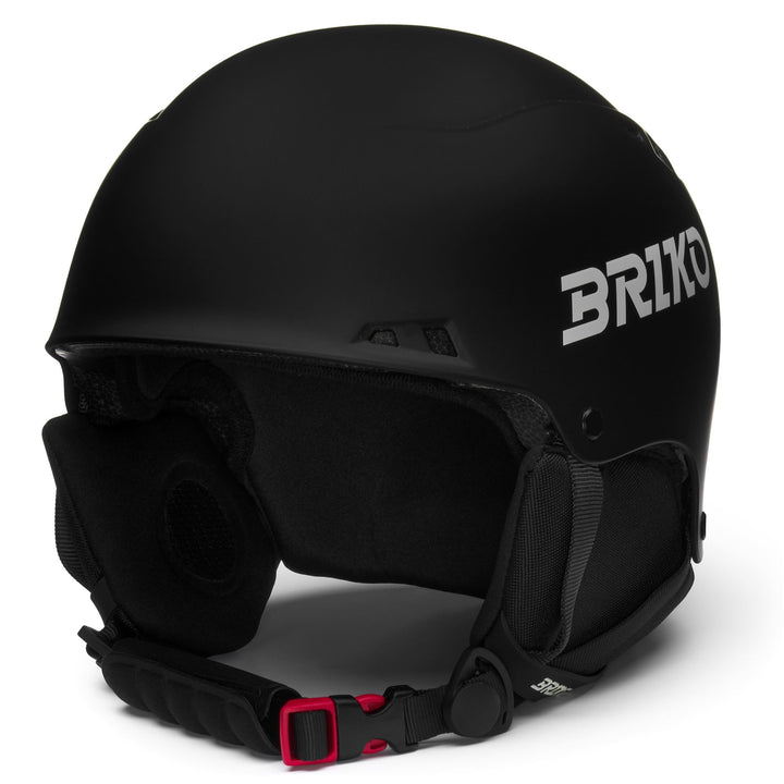Unisex Black and White Ski Helmet with Antibacterial Treatment 1