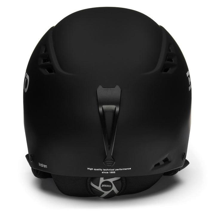 Casco da sci unisex nero e bianco con trattamento antibatterico 4