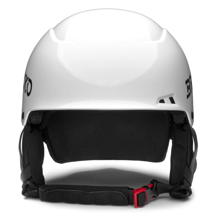 Casque de ski blanc unisexe avec traitement antibactérien et ajustement réglable 3