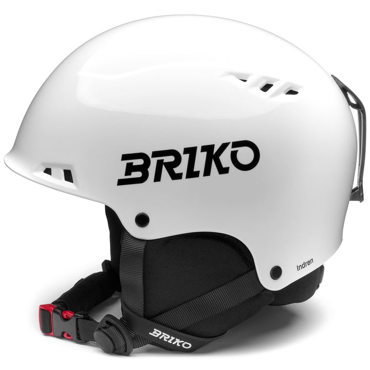 Casque de ski blanc unisexe avec traitement antibactérien et ajustement réglable 2