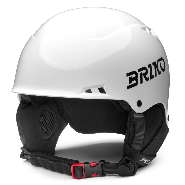Unisex White Ski Helmet with Antibacterial Treatment and Adjustable Fit 1