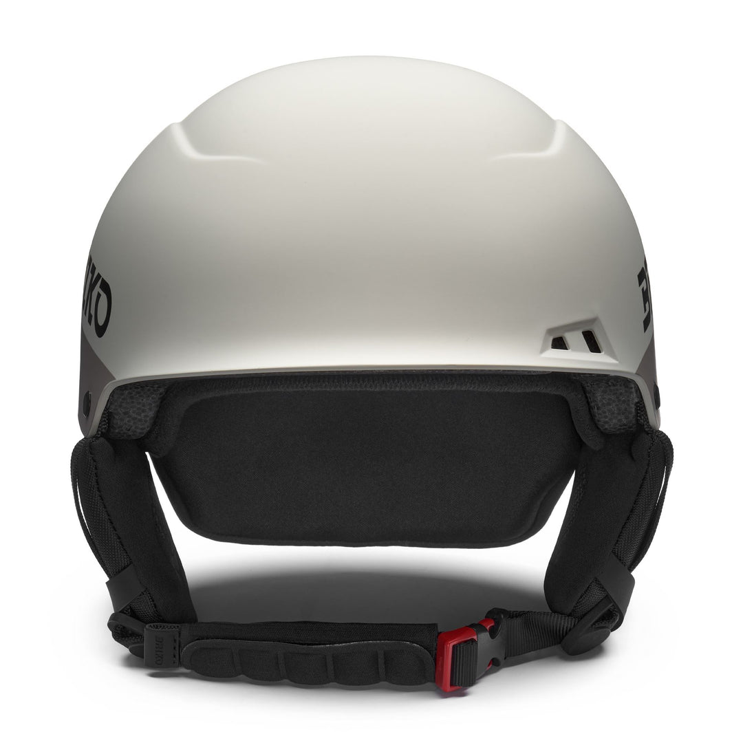 Unisex Grey and Silver Ski Helmet for Freeskiing with Antibacterial Treatment main