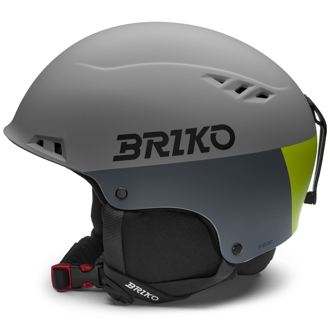 Casco da sci unisex grigio e grigio chiaro per freeskier con trattamento antibatterico main