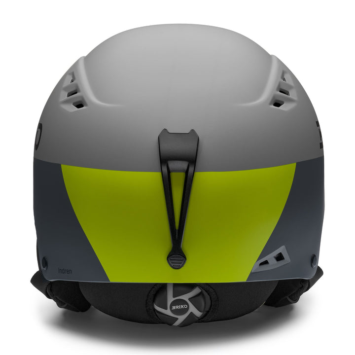Casco da sci unisex grigio e grigio chiaro per freeskier con trattamento antibatterico 4