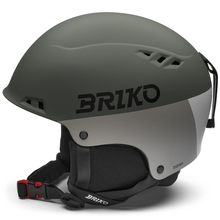 Unisex Grey Ski Helmet with Removable Ear Pads and Antibacterial Lining 2